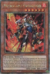 Metalflame Swordsman - SUDA-EN014 - Quarter Century Secret Rare - 1st Edition